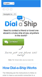 Mobile Screenshot of dialaship.com
